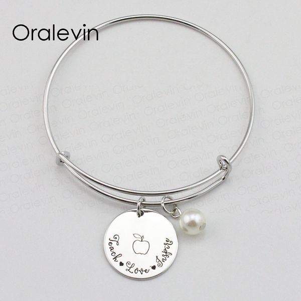 teach love inspire inspirational hand stamped engraved charm pendant wire expandable bracelet fashion jewelry,10pcs/lot,#ln1853b, Black
teach love inspire inspirational hand stamped engraved charm pendant wire expandable bracelet fashion jewelry,10pcs/lot,#ln1853b, Black