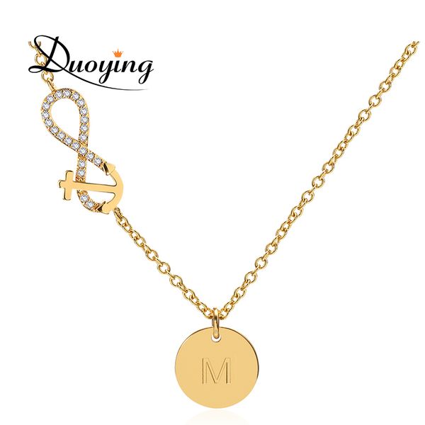 duoying dropshipping custom engraved name necklace for women personalized initial necklace chain infinity etsy supplier, Silver
duoying dropshipping custom engraved name necklace for women personalized initial necklace chain infinity etsy supplier, Silver