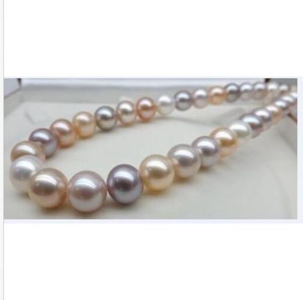 huge 10-11mm natural south seas white pink purple pearl necklace 18inch 14kg, Silver
huge 10-11mm natural south seas white pink purple pearl necklace 18inch 14kg, Silver