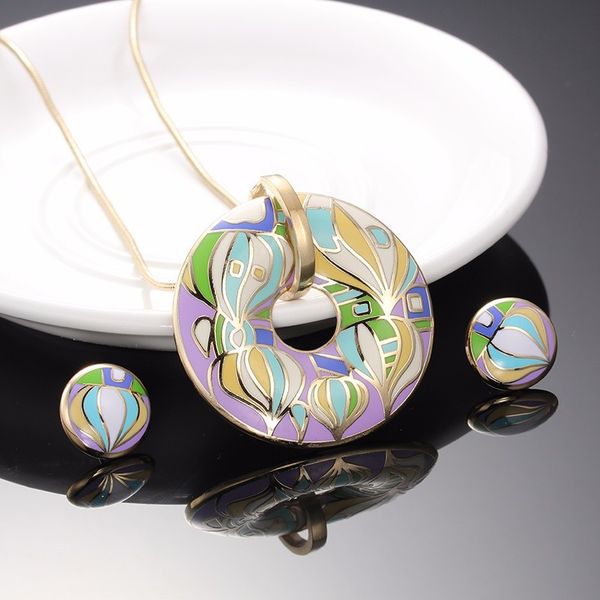 r&x 2016 fashion vintage jewelry sets bohemian necklace earrings set enamel necklace earrings, Silver
r&x 2016 fashion vintage jewelry sets bohemian necklace earrings set enamel necklace earrings, Silver