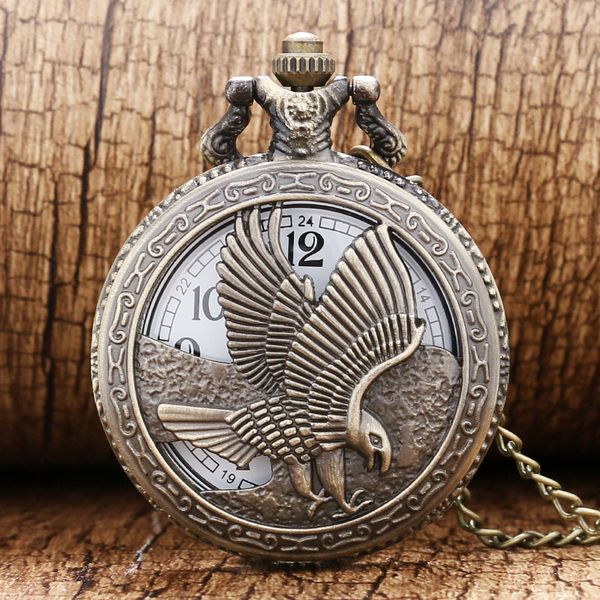 vinage bronze hollow eagle design pocket watch necklace ladies necklace pendant watch quartz clock, Slivery;golden
vinage bronze hollow eagle design pocket watch necklace ladies necklace pendant watch quartz clock, Slivery;golden