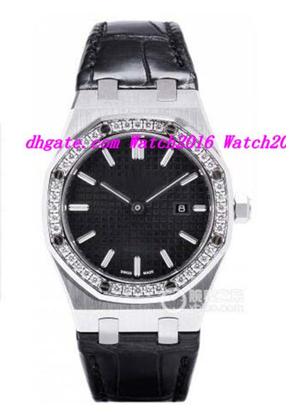 luxury wristwatch leather bracelet ladies diamond black dial watch quartz 33mm women's watches watch quality
luxury wristwatch leather bracelet ladies diamond black dial watch quartz 33mm women's watches watch quality