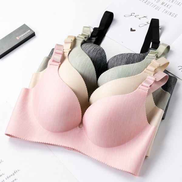 gumprun 2018 new simple solid color bra wire bras for women rear buckle plus size push up bra comfortable bralette, Red;black
gumprun 2018 new simple solid color bra wire bras for women rear buckle plus size push up bra comfortable bralette, Red;black