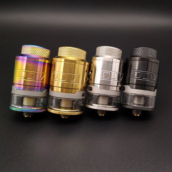 DEJAVU DJV RDTA Tank Unique Design Build Deck Easy Dual Coils Building Adjustable Side Airflow Center Spring Filling System 4 Colors
DEJAVU DJV RDTA Tank Unique Design Build Deck Easy Dual Coils Building Adjustable Side Airflow Center Spring Filling System 4 Colors