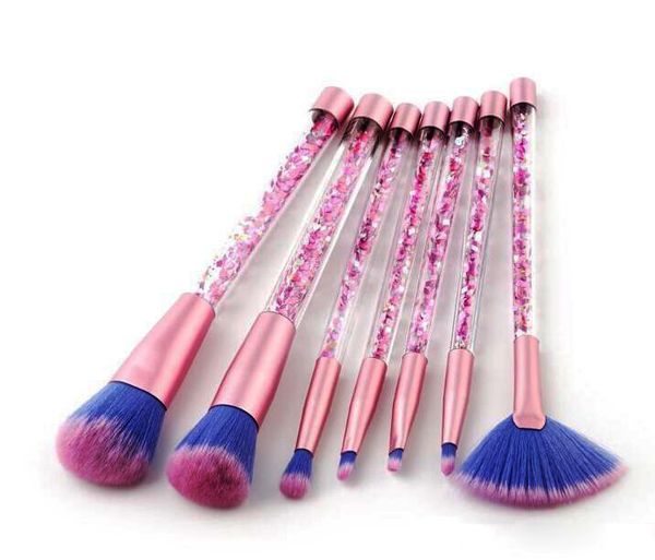 2018 7pcs rhinestone glitter crystal makeup brush set diamond highlighter brushes concealer make up brush mermaid brush beauty gift
2018 7pcs rhinestone glitter crystal makeup brush set diamond highlighter brushes concealer make up brush mermaid brush beauty gift
