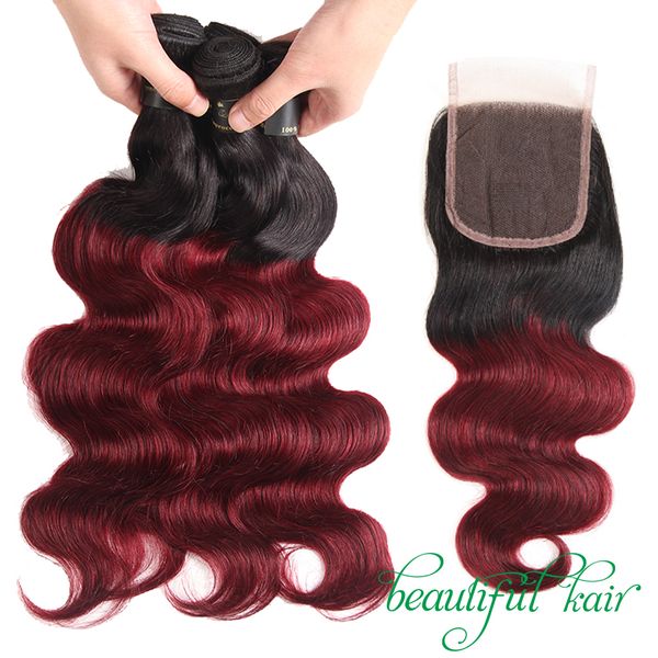burgundy brazilian virgin body wave/straight ombre human hair with lace closure 1b/99j hair bundles with closure wholesale, Black
burgundy brazilian virgin body wave/straight ombre human hair with lace closure 1b/99j hair bundles with closure wholesale, Black
