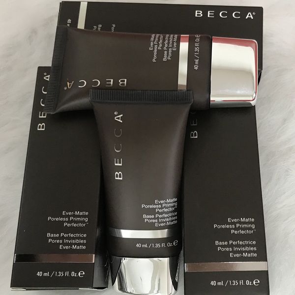 

Хорошее качество Becca Ever-Matte Poreless Priming Perfector 1.35oz / 40ml Макияж для лица Primer becca basic primer