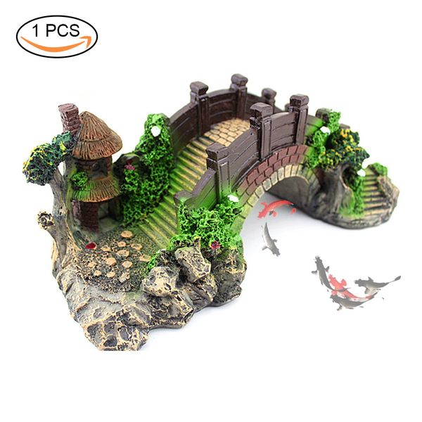 aquarium decoration fish tank bridge landscape ornaments pavilion tree resin new
aquarium decoration fish tank bridge landscape ornaments pavilion tree resin new