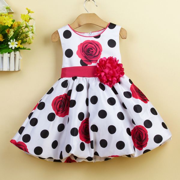summer children's clothing flower girl skirt princess dress beautiful rose print dress wave flower girl dress, Red;yellow
summer children's clothing flower girl skirt princess dress beautiful rose print dress wave flower girl dress, Red;yellow