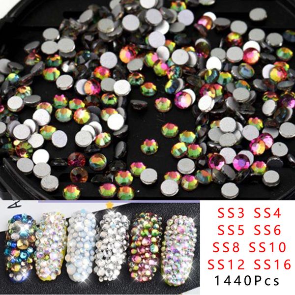 multi color 1440pcs glass nail rhinestones for nails art decorations crystals strass charms partition ss3-16 mix size1.3-4.0mm, Silver;gold
multi color 1440pcs glass nail rhinestones for nails art decorations crystals strass charms partition ss3-16 mix size1.3-4.0mm, Silver;gold