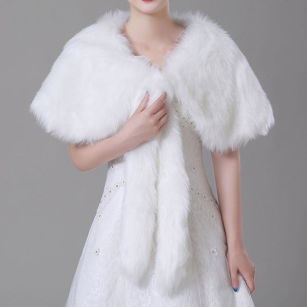 winter ivory imitation fur bridal wrap shawl coat soft warmer shrug cape wrap jacket accessories for wedding party cpa1497, White
winter ivory imitation fur bridal wrap shawl coat soft warmer shrug cape wrap jacket accessories for wedding party cpa1497, White
