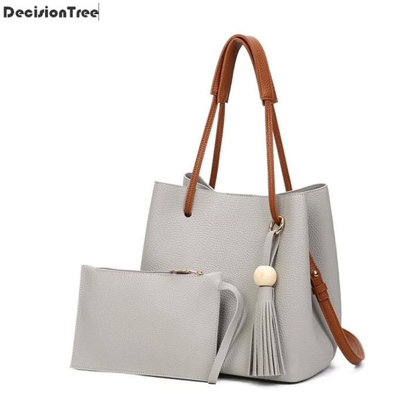 High Capacity Women PU Leather Drawstring Bucket Bag Vintage Women Handbag Ladies Totes Female Tassel Messenger Shoulder Bags
High Capacity Women PU Leather Drawstring Bucket Bag Vintage Women Handbag Ladies Totes Female Tassel Messenger Shoulder Bags