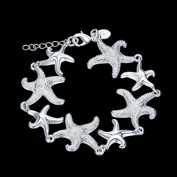 wholesale fashion multi starfishs links bangle bracelets for women,silver sea star chain beach bracelet bangle jewelry bracelet, Black
wholesale fashion multi starfishs links bangle bracelets for women,silver sea star chain beach bracelet bangle jewelry bracelet, Black