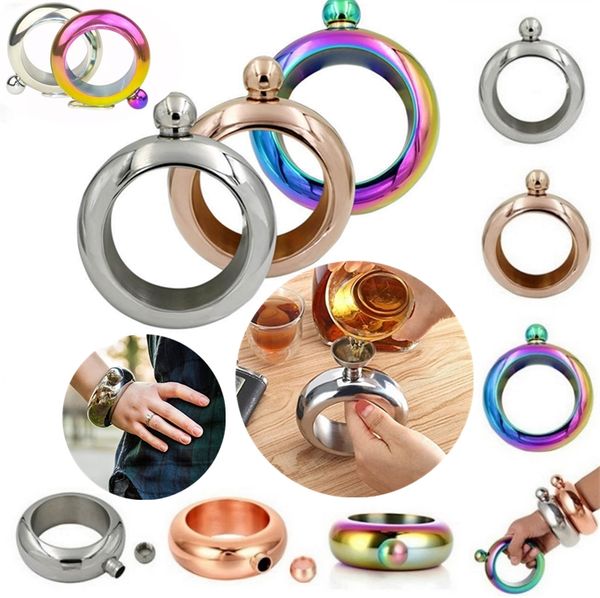 4 colors 3.5oz stainless steel bracelet hip flask wine whiskey drinkware alcohol flask metal bottle ia811
4 colors 3.5oz stainless steel bracelet hip flask wine whiskey drinkware alcohol flask metal bottle ia811