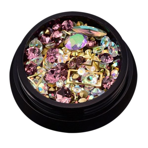 2 box 3d nail art decoration nail jewelry colorful mixed acrylic tip diamond flat jewel stone rhinestone manicure diy, Silver;gold
2 box 3d nail art decoration nail jewelry colorful mixed acrylic tip diamond flat jewel stone rhinestone manicure diy, Silver;gold