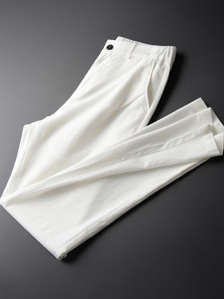 minglu new summer luxury tencel fabric white casual men pants hight quality comfortable soft white men's pants plus size m-4xl, Black
minglu new summer luxury tencel fabric white casual men pants hight quality comfortable soft white men's pants plus size m-4xl, Black