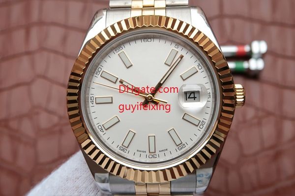 7 colors luxury mens watches 41mm datejust 116333 126333 126303 date 18k gold & steel movement automatic mens watch wristwatch, Slivery;brown
7 colors luxury mens watches 41mm datejust 116333 126333 126303 date 18k gold & steel movement automatic mens watch wristwatch, Slivery;brown