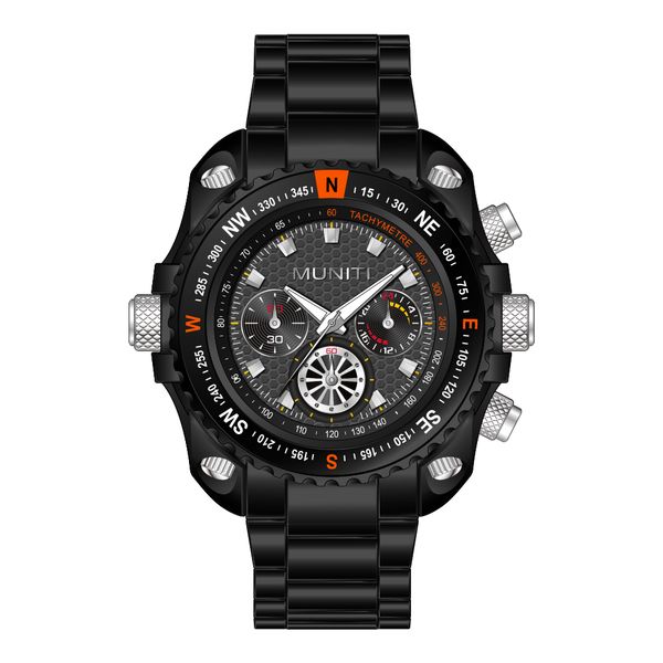 muniti fashion man's quartz wristwatch brand waterproof watches for men casual black watch for male 2018 relogio masculino, Slivery;brown
muniti fashion man's quartz wristwatch brand waterproof watches for men casual black watch for male 2018 relogio masculino, Slivery;brown