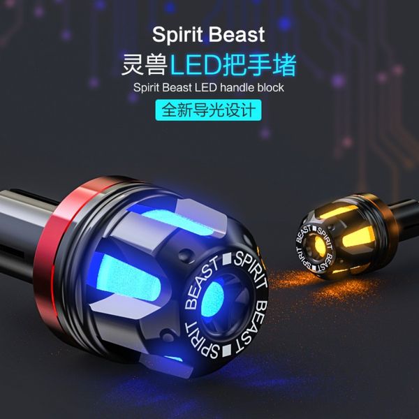 spirit beast 2pcs/lot motorcycle handlebar styling very cool handle cover with shining led combined light
spirit beast 2pcs/lot motorcycle handlebar styling very cool handle cover with shining led combined light