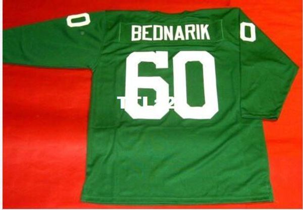 men #60 chuck bednarik custom 3/4 sleeve college jersey size s-4xl or custom any name or number jersey, Black;red
men #60 chuck bednarik custom 3/4 sleeve college jersey size s-4xl or custom any name or number jersey, Black;red
