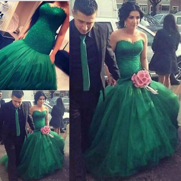 2018 Elegant Green Strapless Mermaid Prom Dresses Sleeveless Tulle Skirt Sweep Train Plus Size Formal Evening Party Dresses Custoom Made, Black
2018 Elegant Green Strapless Mermaid Prom Dresses Sleeveless Tulle Skirt Sweep Train Plus Size Formal Evening Party Dresses Custoom Made, Black