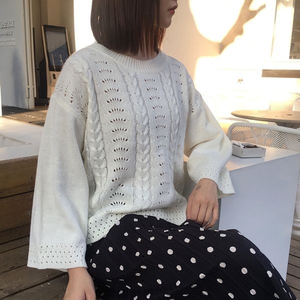 wholesale 2018 new summer selling women's fashion casual warm nice sweater l226, White;black
wholesale 2018 new summer selling women's fashion casual warm nice sweater l226, White;black