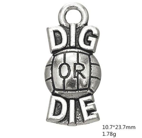 2021 alloy letter dig or die volleyball word charm jewelry, Bronze;silver
2021 alloy letter dig or die volleyball word charm jewelry, Bronze;silver