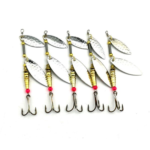 5pcs lures spinners ,spinnerbaits ,spoons trout spinner kit metal fishing spoons bait bait 9.8cm blade spinner baits10g fishing lures bass 
5pcs lures spinners ,spinnerbaits ,spoons trout spinner kit metal fishing spoons bait bait 9.8cm blade spinner baits10g fishing lures bass