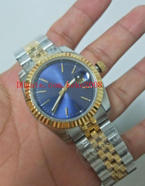 luxury wrist watch datejust 126233 36mm 31mm blue luminescent 18k gold & steel mechanical automatic ladies women's watches, Slivery;brown
luxury wrist watch datejust 126233 36mm 31mm blue luminescent 18k gold & steel mechanical automatic ladies women's watches, Slivery;brown