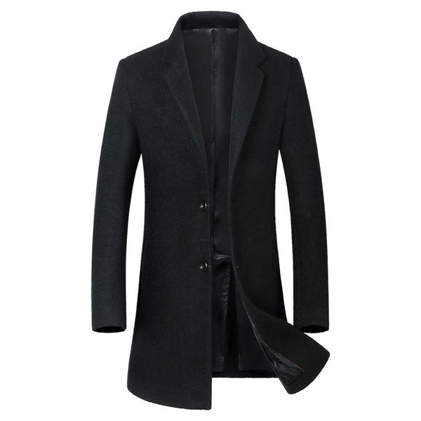 men wool coat winter single breasted male long overcoat turn-down collar casual slim fit jacket england fashion black trench 3xl
men wool coat winter single breasted male long overcoat turn-down collar casual slim fit jacket england fashion black trench 3xl