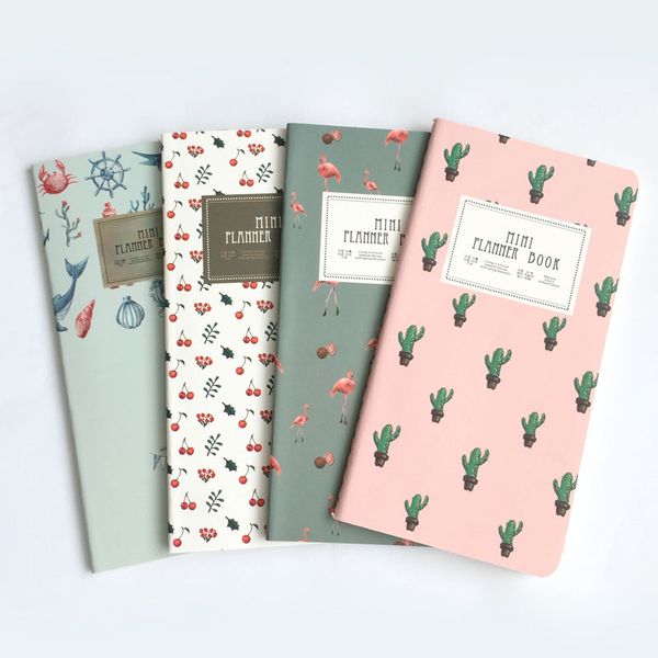 24 sheets cactus flamingo cherry planner notebook to do list school office supply student stationery notepad, Purple;pink
24 sheets cactus flamingo cherry planner notebook to do list school office supply student stationery notepad, Purple;pink