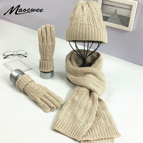 knitted winter hats for women's hat scarf glove set 3 piece sets fashion twist stripes cap gorros bonnet wool beanie skullies, Blue;gray
knitted winter hats for women's hat scarf glove set 3 piece sets fashion twist stripes cap gorros bonnet wool beanie skullies, Blue;gray