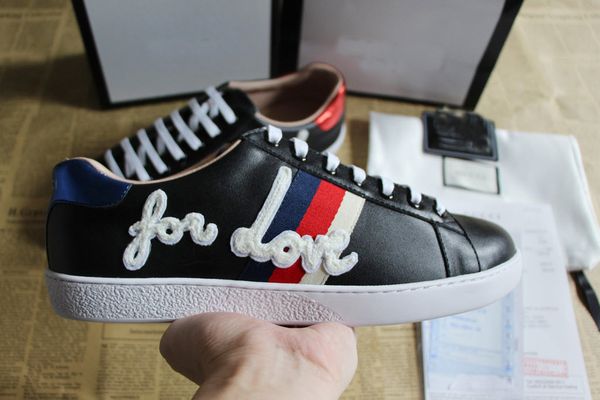 designer brand casual shoes ace green blue red stripe bee tiger for love sneaker for men women size 34-46, Black
designer brand casual shoes ace green blue red stripe bee tiger for love sneaker for men women size 34-46, Black