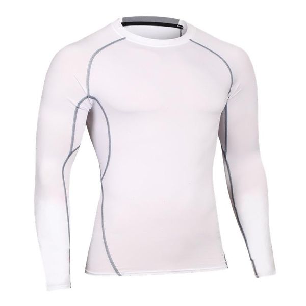body-building suit men's basketball running training suit elastic compression speed dry clothes tight body clothing long sleeve, White;black
body-building suit men's basketball running training suit elastic compression speed dry clothes tight body clothing long sleeve, White;black