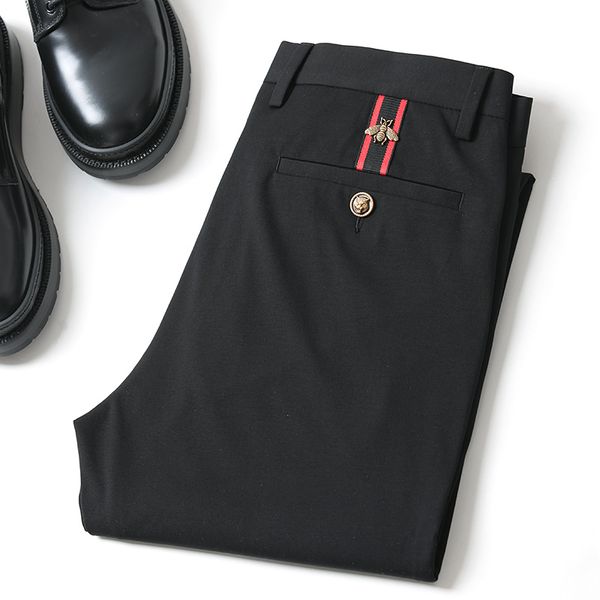 summer men's fashion casual pants , men's slim fit business pants,black color ,size 29-40
summer men's fashion casual pants , men's slim fit business pants,black color ,size 29-40