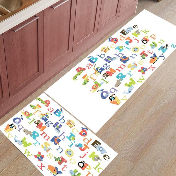 2pcs/set cute animal alphabet print doormats entrance front door rug bathroom kitchen carpet entryway anti-slip white floor mats
2pcs/set cute animal alphabet print doormats entrance front door rug bathroom kitchen carpet entryway anti-slip white floor mats
