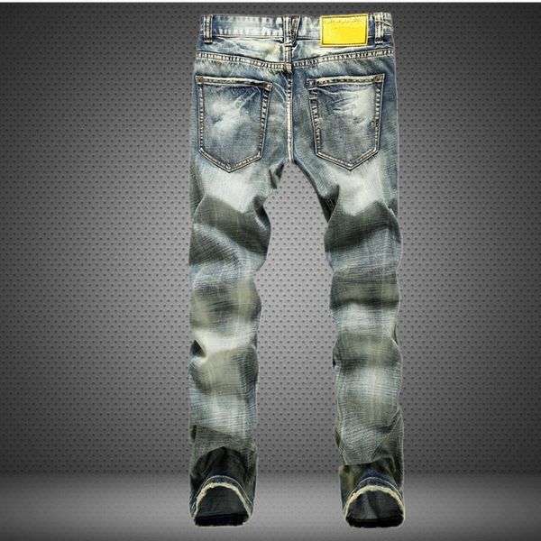 straight fashion males jeans ripped slim men streetwear jeans blue fit biker zipper long pants trousers mens clothes foqwd, Black
straight fashion males jeans ripped slim men streetwear jeans blue fit biker zipper long pants trousers mens clothes foqwd, Black