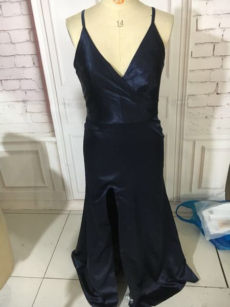 real ps a-line custom v-neck long navy blue prom dresses with side slit floor length backless spaghetti formal gowns for women, Red
real ps a-line custom v-neck long navy blue prom dresses with side slit floor length backless spaghetti formal gowns for women, Red