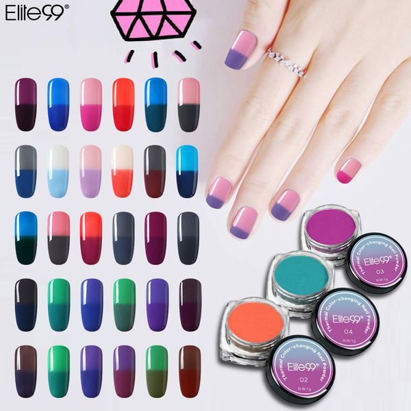 elite99 temperature change powder thermal pigment powder mixed with uv gel polish glitter art nail 12 colors change decorations, Silver;gold
elite99 temperature change powder thermal pigment powder mixed with uv gel polish glitter art nail 12 colors change decorations, Silver;gold