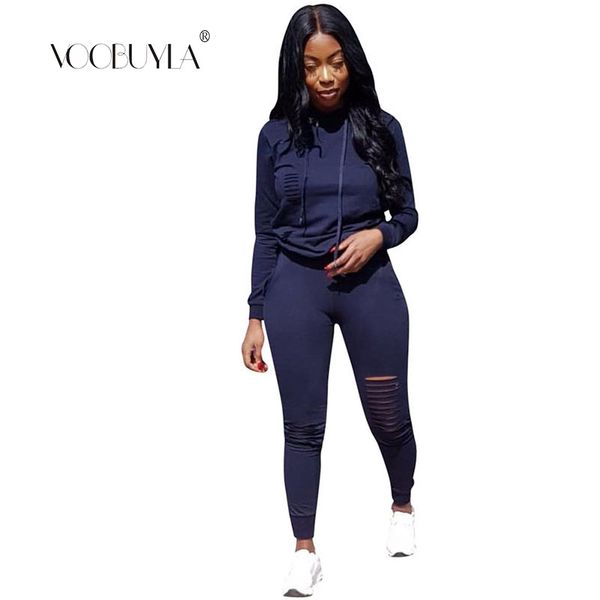 voobuyla plus size s-3xl autumn women tracksuit jogging suits sport suits solid hooded yoga running sets hollow out sweat pants, Black;blue
voobuyla plus size s-3xl autumn women tracksuit jogging suits sport suits solid hooded yoga running sets hollow out sweat pants, Black;blue