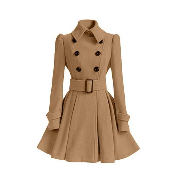autumn/winter woolen overcoat women coat casual windbreaker women double-breasted fashion elegant woolen coats overcoat, Black
autumn/winter woolen overcoat women coat casual windbreaker women double-breasted fashion elegant woolen coats overcoat, Black