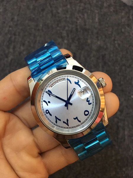 2019 seller luxury mens watch fashion blue 41mm dial stainless steel belt male watch seagull movement sapphire watch ing, Slivery;brown
2019 seller luxury mens watch fashion blue 41mm dial stainless steel belt male watch seagull movement sapphire watch ing, Slivery;brown