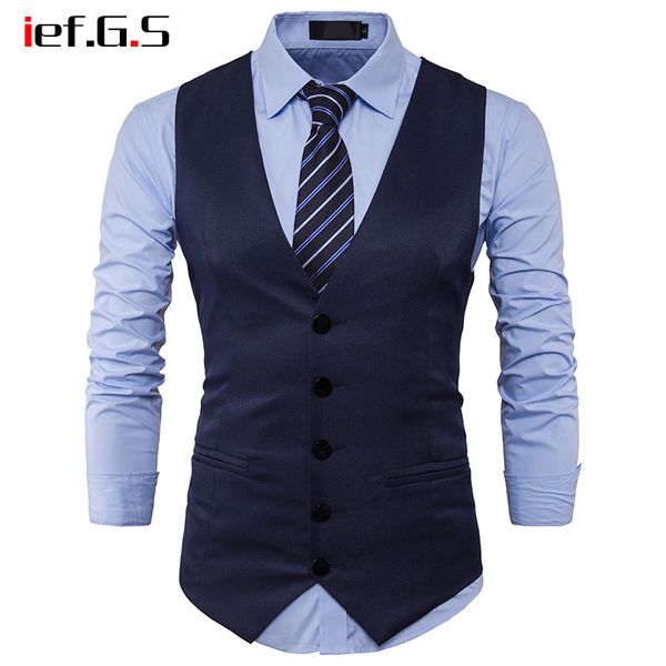 ief.g.s giletmen waistcoat men's vest business slim solid color tuxedo suit vest men plaid clothing tweed single-breasted colete, Black;white
ief.g.s giletmen waistcoat men's vest business slim solid color tuxedo suit vest men plaid clothing tweed single-breasted colete, Black;white