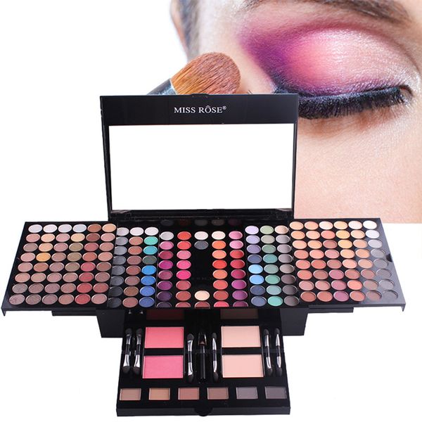 

eye makeup 180 colors matte shimmer eyeshadow palette full color eye shadow make up kit