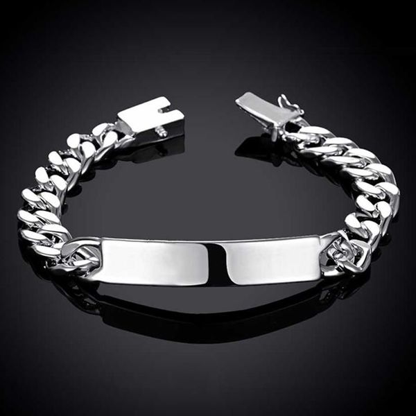 lostpiece fashion men's 925 sterling silver id bracelet curb chain 10mm 8.3" wholesale men's 925 sterling silver jewelry lsph181, Golden;silver
lostpiece fashion men's 925 sterling silver id bracelet curb chain 10mm 8.3" wholesale men's 925 sterling silver jewelry lsph181, Golden;silver