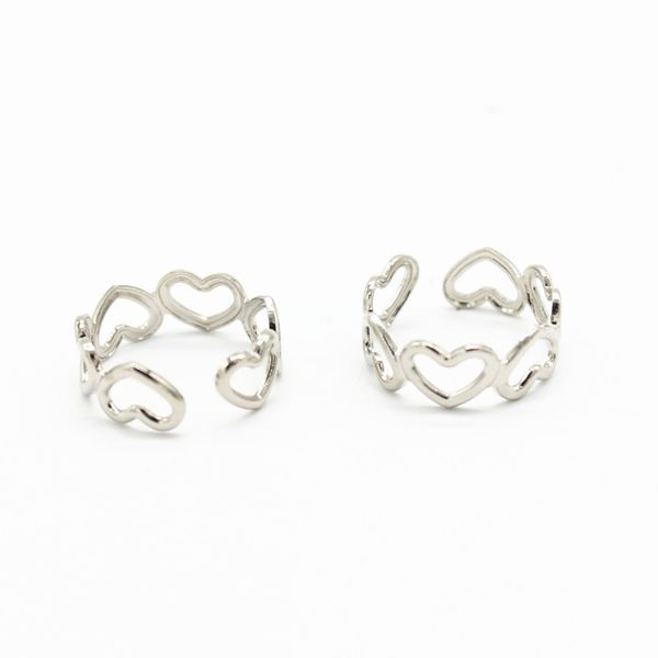 20 pcs fashion style lady elegant adjustable rhodium gold tone copper toe ring foot beach jewelry for women, Silver
20 pcs fashion style lady elegant adjustable rhodium gold tone copper toe ring foot beach jewelry for women, Silver