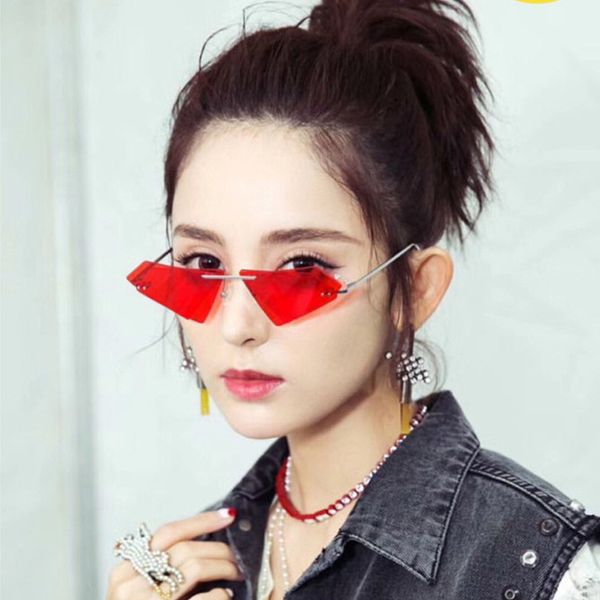 gysnail brand designer women sunglasses men luxury rimless sun glasses female male women's fashion metal sunglass uv400 red, White;black
gysnail brand designer women sunglasses men luxury rimless sun glasses female male women's fashion metal sunglass uv400 red, White;black