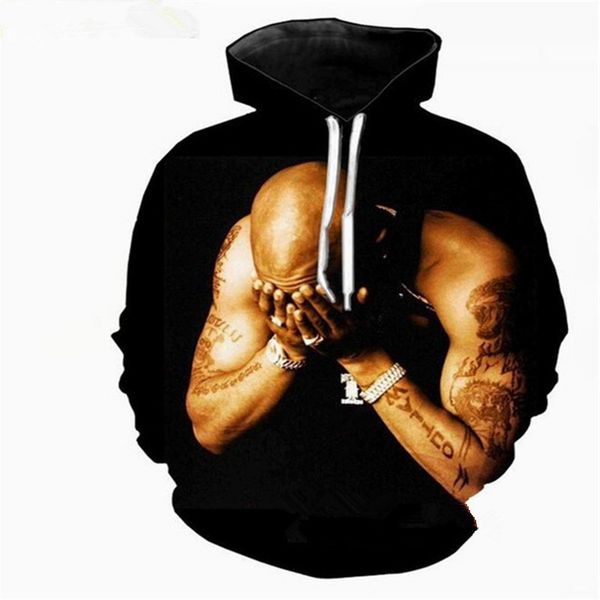новая смешного рэппер тупак 2pac последних harajuku стиль 3d печать толстовка мода одежда женщина / мужчины мода hoodiest повседневных пул, Black
новая смешного рэппер тупак 2pac последних harajuku стиль 3d печать толстовка мода одежда женщина / мужчины мода hoodiest повседневных пул, Black