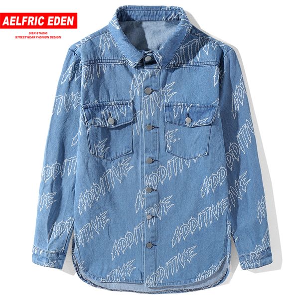 aelfric eden 2018 men shirt long sleeve full letter print 2018 designer autumn winter basic casual shirts urban streetwear ad08, White;black
aelfric eden 2018 men shirt long sleeve full letter print 2018 designer autumn winter basic casual shirts urban streetwear ad08, White;black