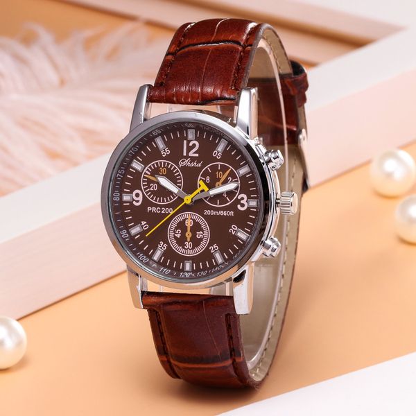 2018 news blu ray glass watch neutral quartz simulates the wrist watch 10.1, Slivery;brown
2018 news blu ray glass watch neutral quartz simulates the wrist watch 10.1, Slivery;brown